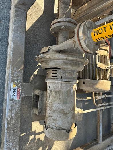 Used Heat Exchanger, Shell & Tube, 500 SF, Stainless, Vacuum, #5991130