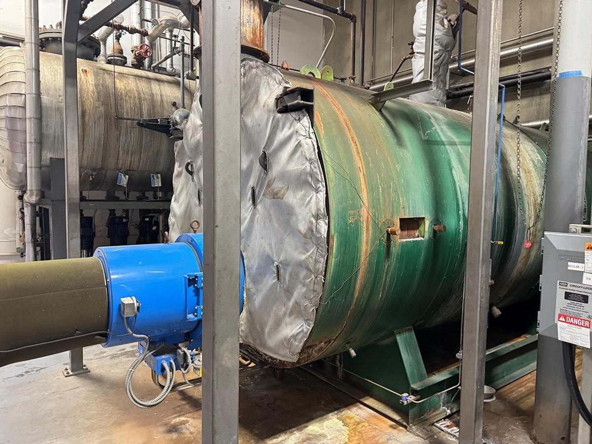 Used Boiler, 300 HP High Pressure Steam, Johnston, NOXmatic Burner, Gas-Fired, #5991634
