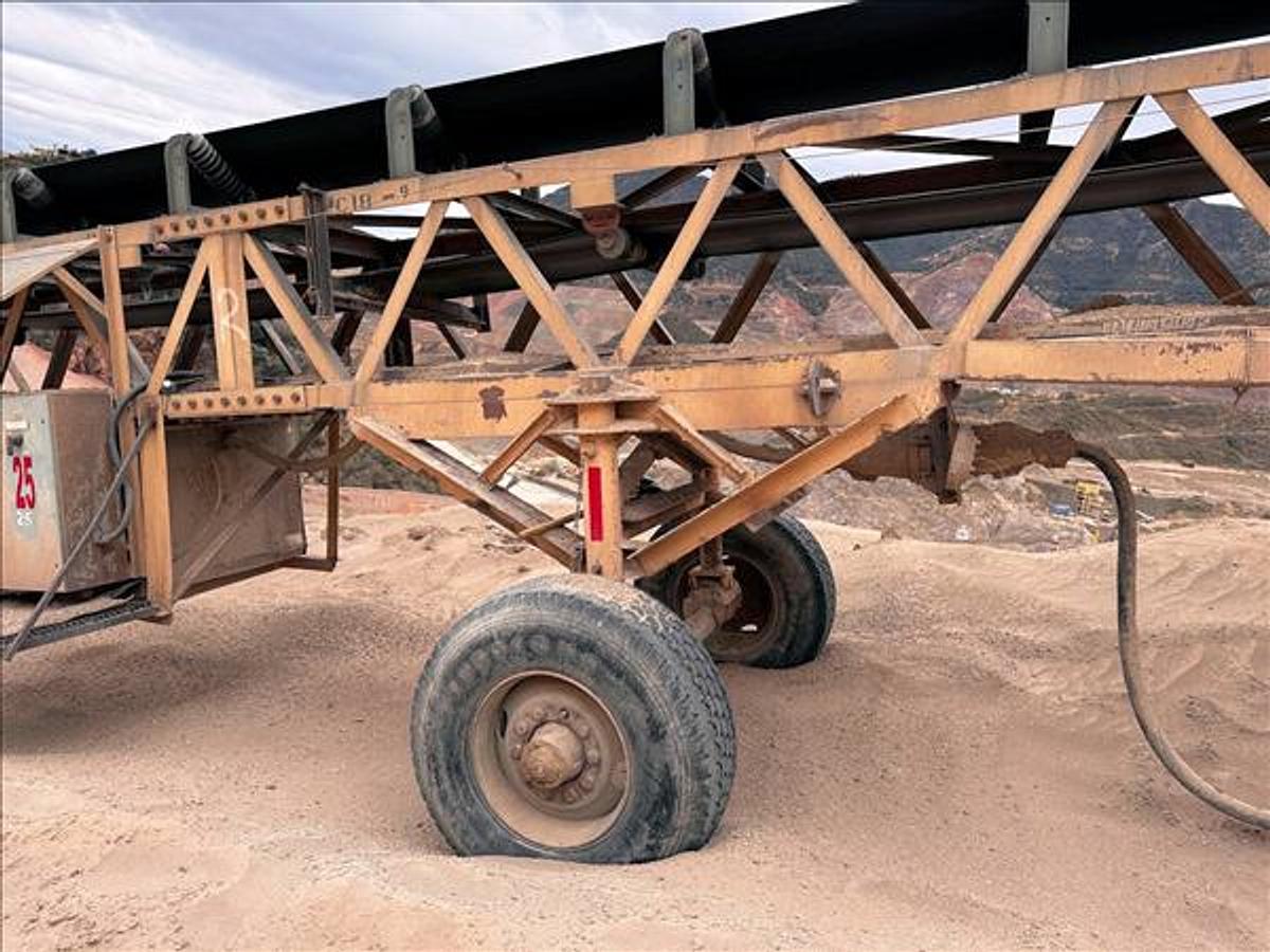 Used Conveyor, Belt, 115' L Grasshopper Conveyors in 36" and 42" Width, Offered in Multiples of 6 Conveyors, NOT Individually #5991382