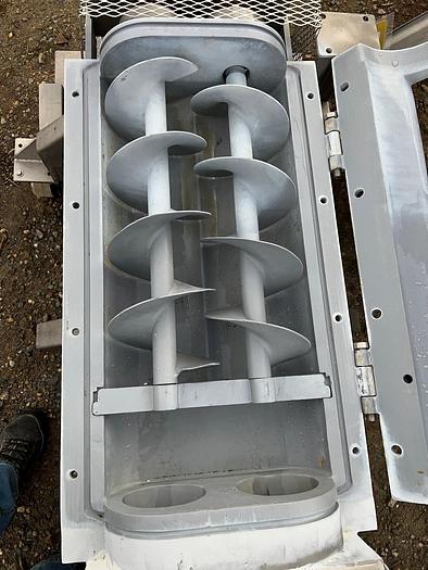 Used Feeder, Screw, 7" X 32", Dual Screw, Model 700, #S744984