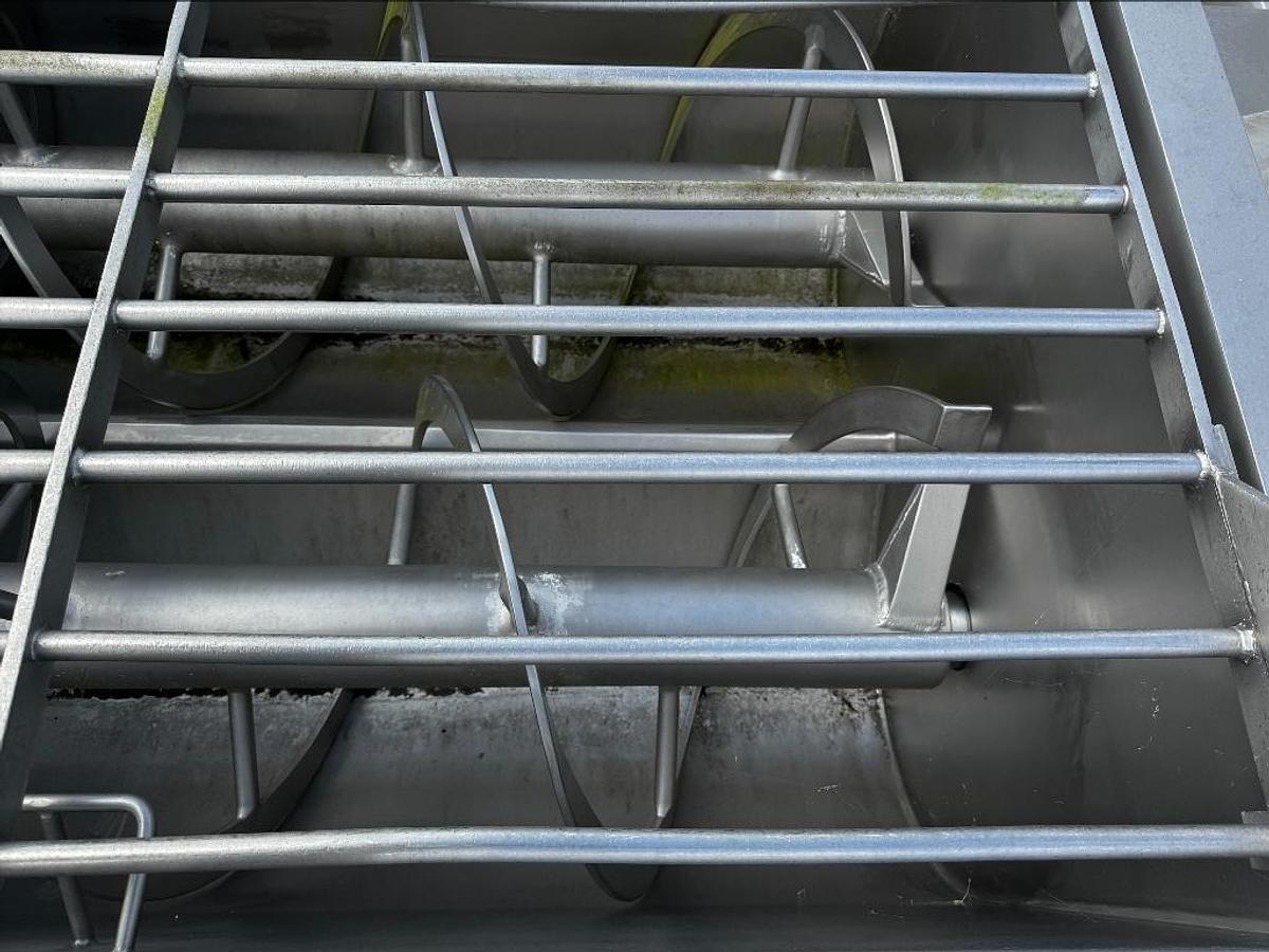 Used Mixer, Ribbon, Stainless Steel, Double Spiral Ribbon Blender, Model DM-28072-R, #5991836