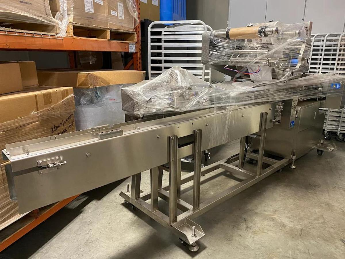 Used Former, Snowball Machinery, Ice Cream Sandwich Making and Packing Line, 2000–7000 Pcs/Hour, #5991721