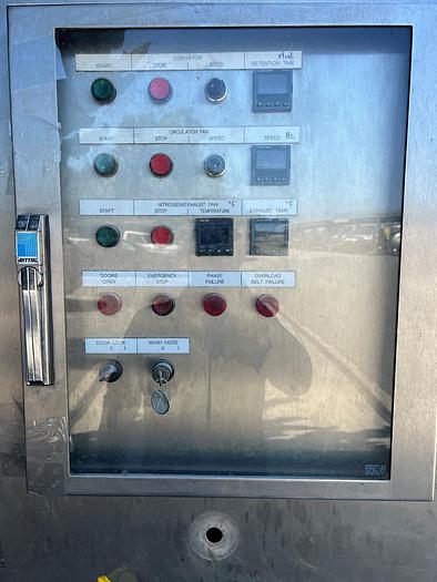 Used Spiral Freezer, Linde Gas, Cryoline CS-110, Stainless Steel, Nitrogen #4416471