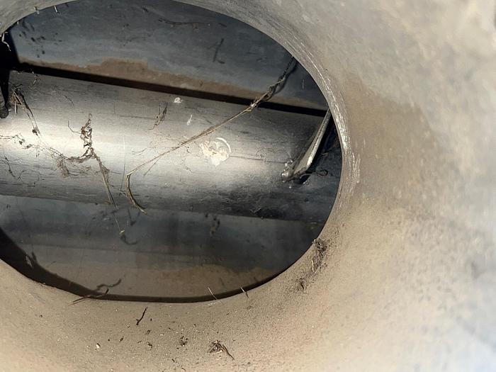 Used Conveyor, Screw, 6" x 92", S/st, Tubular, Less Drive #S744986