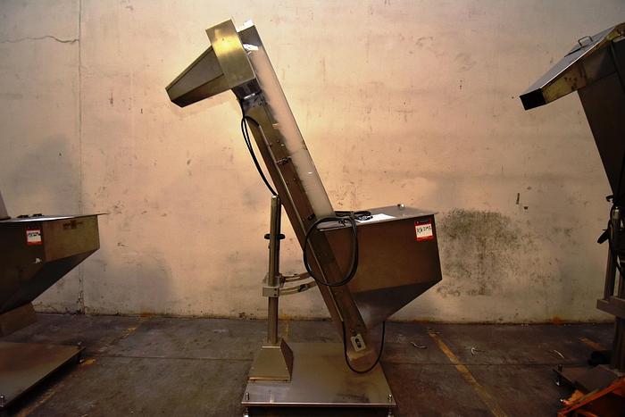 Used Elevator, Cap, Cleated, Pharma Pack, Stainless Steel, Incline #5991076