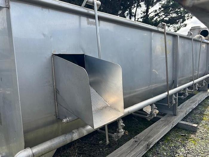 Used Blancher, Screw, 36" X 14', S/st, Steam, #S736790