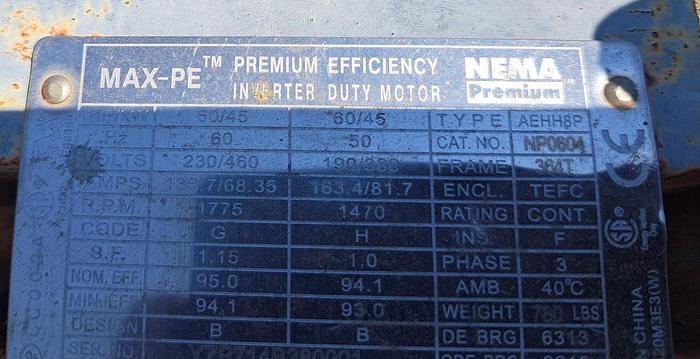 Used Mill, Hog, Williams Crusher, 60 HP, C/st, 6 Hammers #S740430