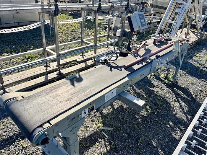 Used Conveyor, Belt, 12" X 10', C/st, Hytrol, #S742329