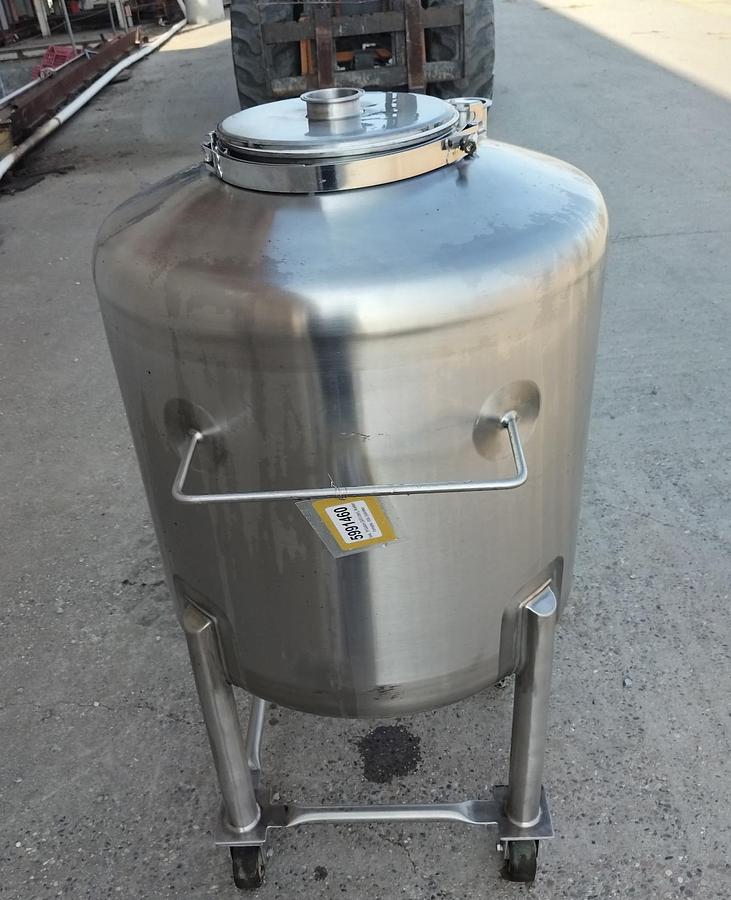 Used Tank, 79 Gallon (300 Liter), Walker, Portable, 316L Stainless, #5991460