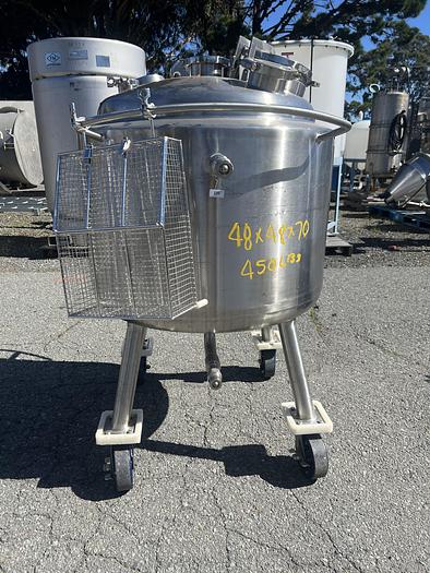Used Reactor, 40 Gallon (150 Liters), Hastelloy, Jacketed #S745419
