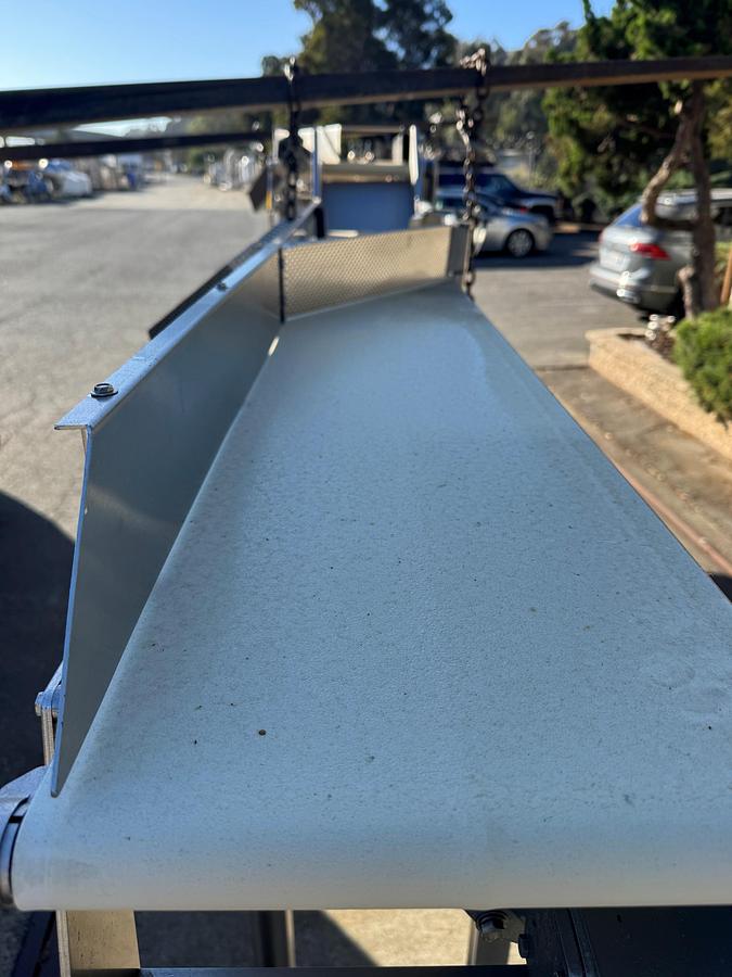 Used Conveyor, Belt, 12" x 16’, Dorner 7200 Series, Dual Drop-Down Belt Setup, #5991588