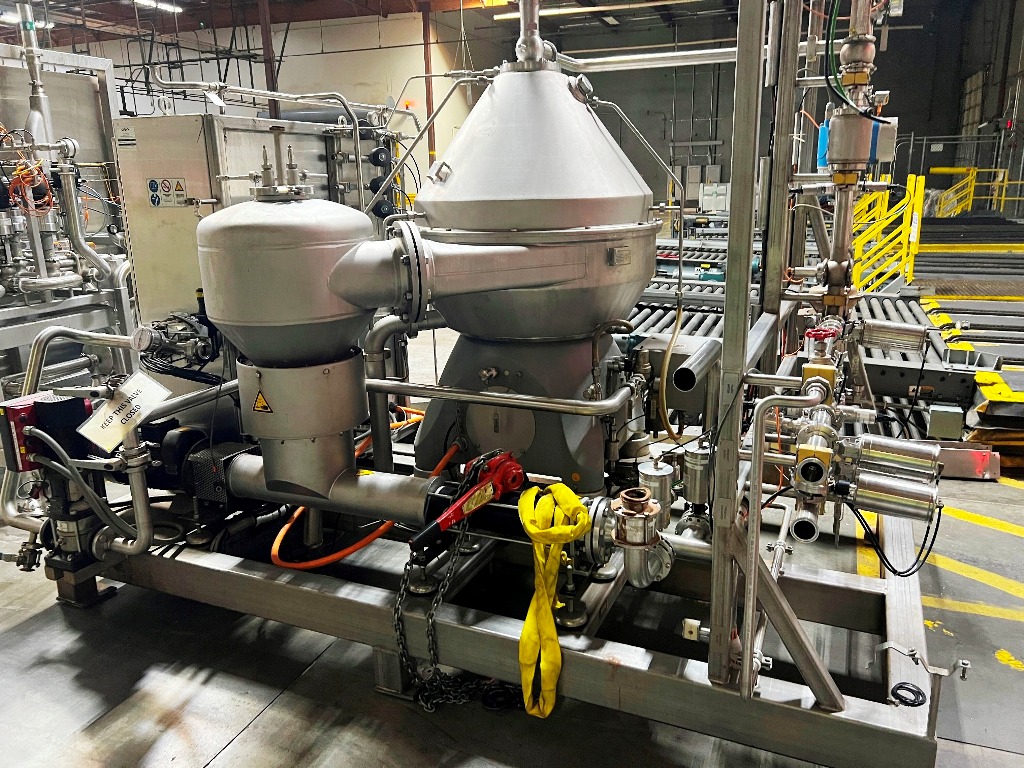 Used Centrifuge, GEA, Model GSI 125-06-772, Disc Stack Clarifier, Stainless Steel, #5991626