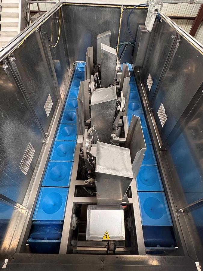 Used Corer, AIT, Floretor, Dual Side Pocket Conveyors, Broccoli, Complete System #5991869