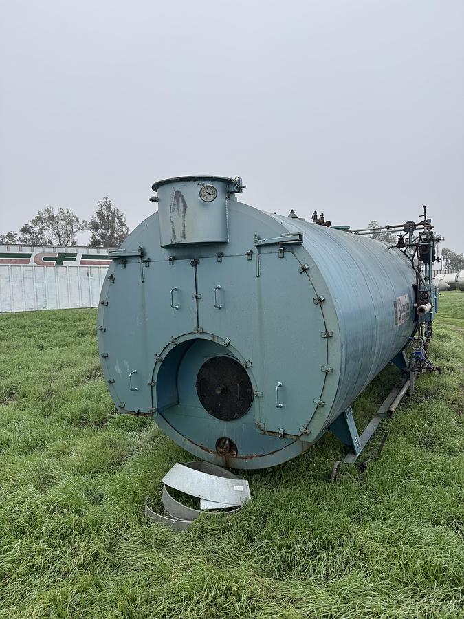 Used Boiler, 350 HP, 250 PSI, Superior, Firetube, Package System, #5991552