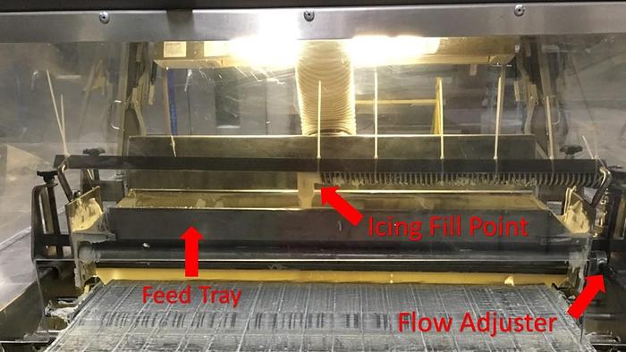 Used Enrober, 42" Wide, 100 Pounds per Hour, Pump, #5990985