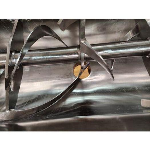 Used Ribbon Mixer, 18 Cu Ft, Stainless Steel, Jacketed, 5 HP - #