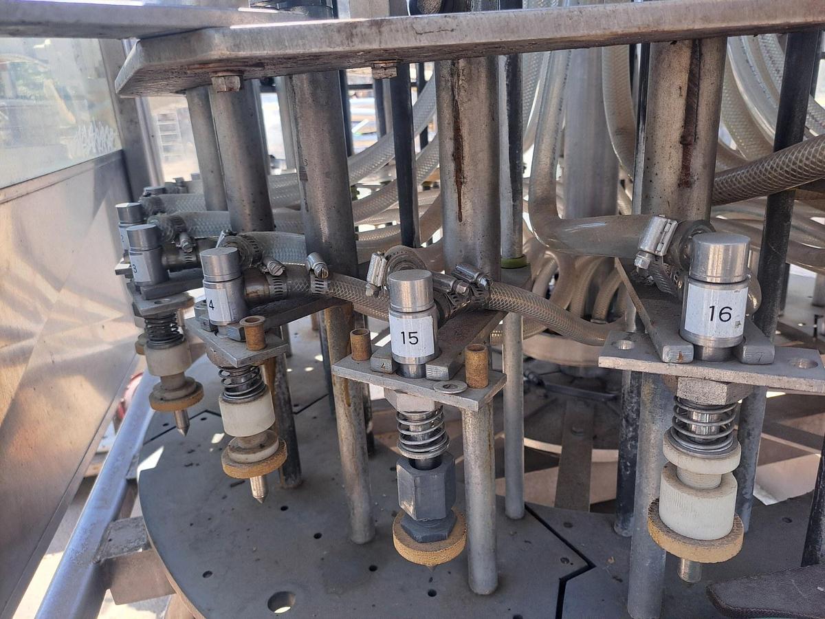 Used Filler, Bottle, 24 Head, Biner Ellison, Rotary #5991093