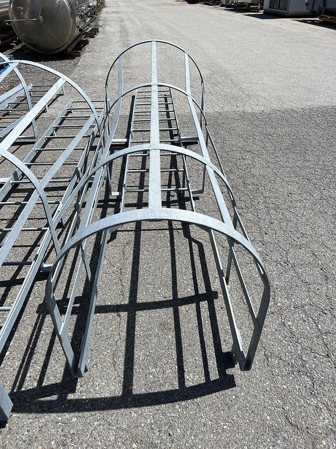 Used Tank, 2,000 Gallon, Stainless Steel, UL-142 Vessel, Modern Welding #S745124