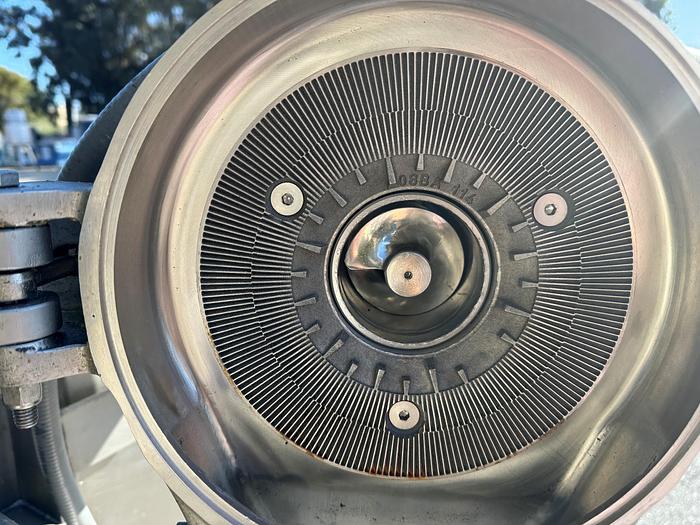 Used Mill, Nut Butter Mill, AC Horn, Model 148-C-8-SS, 316 Stainless Steel, 30 HP #S745470