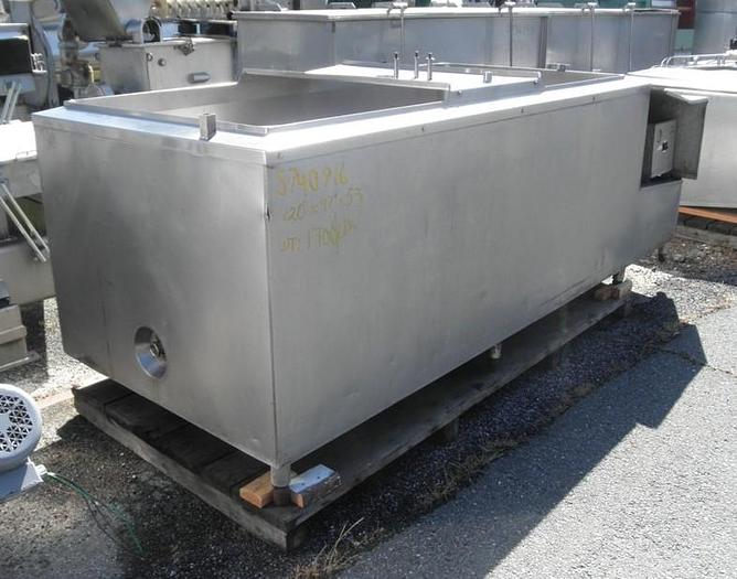 Used Tank, 425 Gallon, S/st, Rectangular, Jkt, Insul #S740916