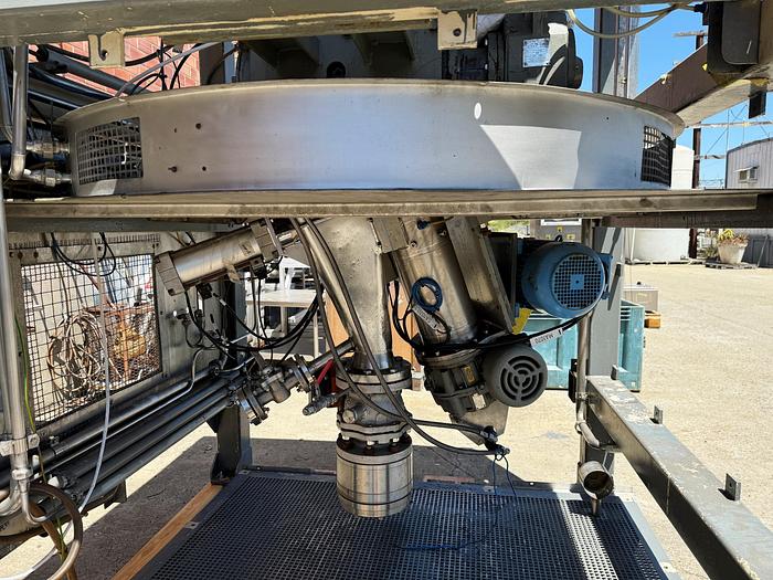 Used Dryer, Conical, 13.5 CF, Stainless Steel, Krauss Maffei, Titus-Mixer-Dryer #5562509