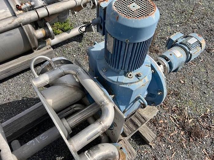 Used Tank, 350 Gallon, Stainless Steel, 2'6" X 10', Double Agitation, #C693490