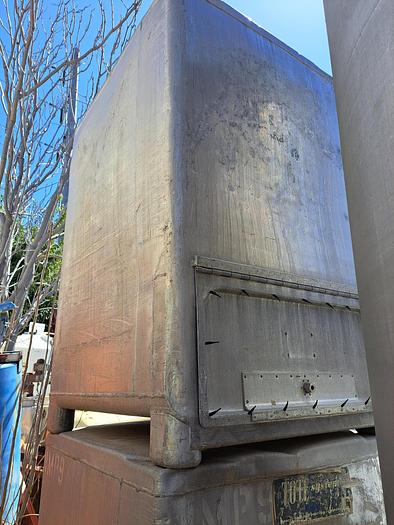 Used Bin, 75 CF, Aluminum, 42"x48"x64", Tote Systems #S745486