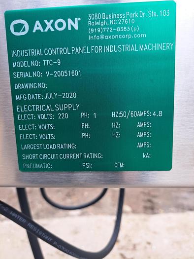 Used Tunnel, Shrink, Heat, Axon, Thermoray Deluxe, Stainless Steel Belt Conveyor, #S745132