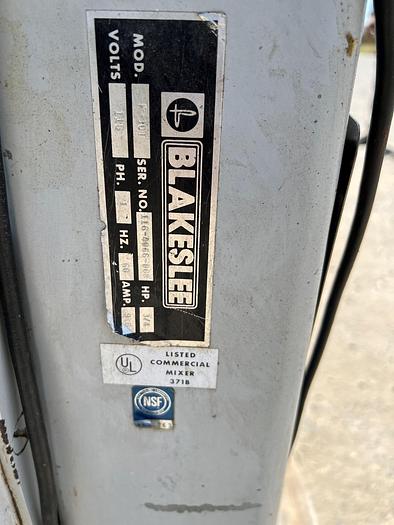 Used Mixer, Planetary, Dough, 30 Quarts, Model 30T #C745222