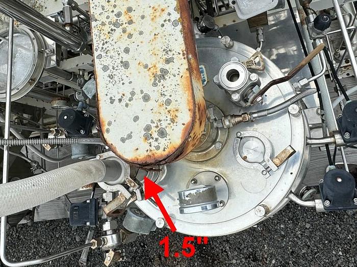 Used Fermenter, 45 Gallon, 316 S/st, Jkt, Agit, Mueller, System, #S695158