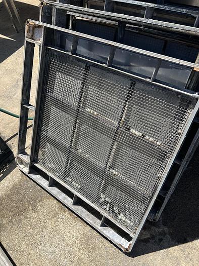 Used Screen, 30" X 30", S/st, 6-Deck, 2 HP, Gyratory Screen, #S740595