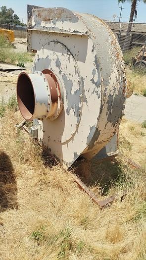 Used Blower, 100 HP, Centrifugal, 18" Inlet, 12X16 Outlet, #S738903