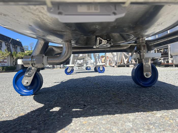 Used Reactor, 80 Gallon (300 Liters), 316L Stainless Steel, Jacketed, 45 PSI Internal #S745424