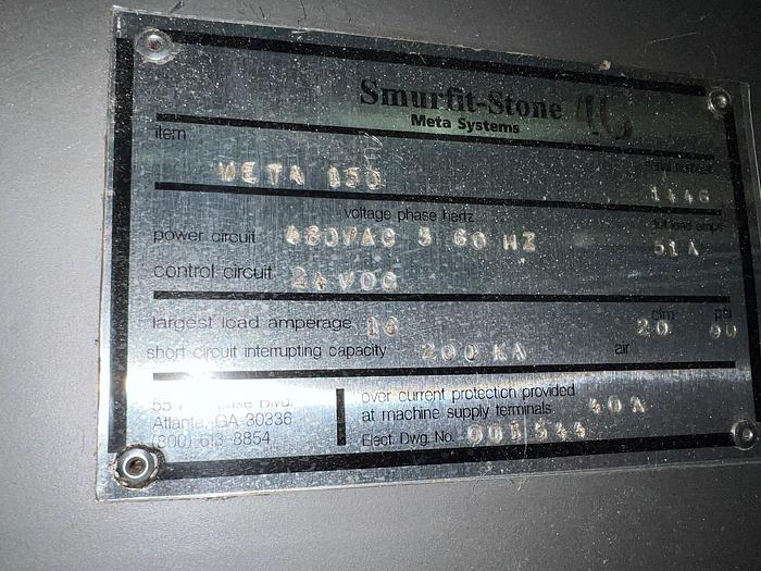 Used Case Former, Smurfit-Stone, Model Meta 150, Meta Systems, #5498630