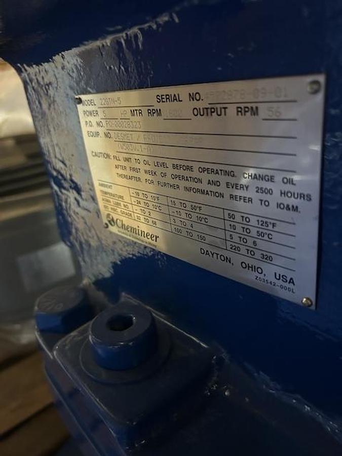 Used Reactor, 2,775 Gallon, 304 Stainless Steel, Equipromex, Water Wash, Vertical, 145 PSI, Agitated, Unused, #5991584