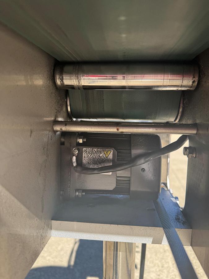 Used Conveyor, Belt, 5-3/4” X 21” & 25”,  (2) Belt Conveyors, Stainless Steel, #5991591