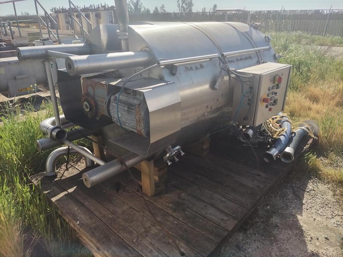 Used Tank, 130 Gallon, DC Norris, Glycol Jacketed DA Cooling Vessel, Scrape Surface, #