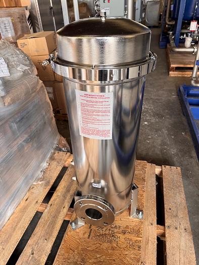 Unused Filter, Reverse Osmosis, RO/DI, Evoqua, Stainless Steel, High-Purity, #5991264