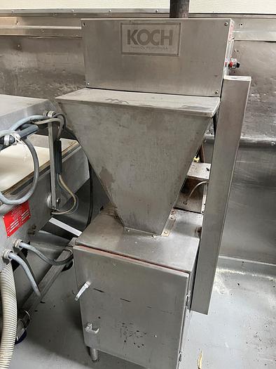 Used Koch Single Truck Smokehouse, Stainless Steel, With Cart - #4675474