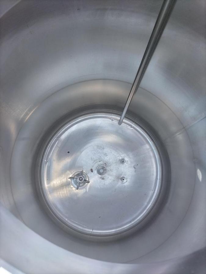 Used Tank, 264 Gallon, 1,000 Liter, BCD Manufacturing, Agitated, 316L Stainless, 3 Bar, #5991456