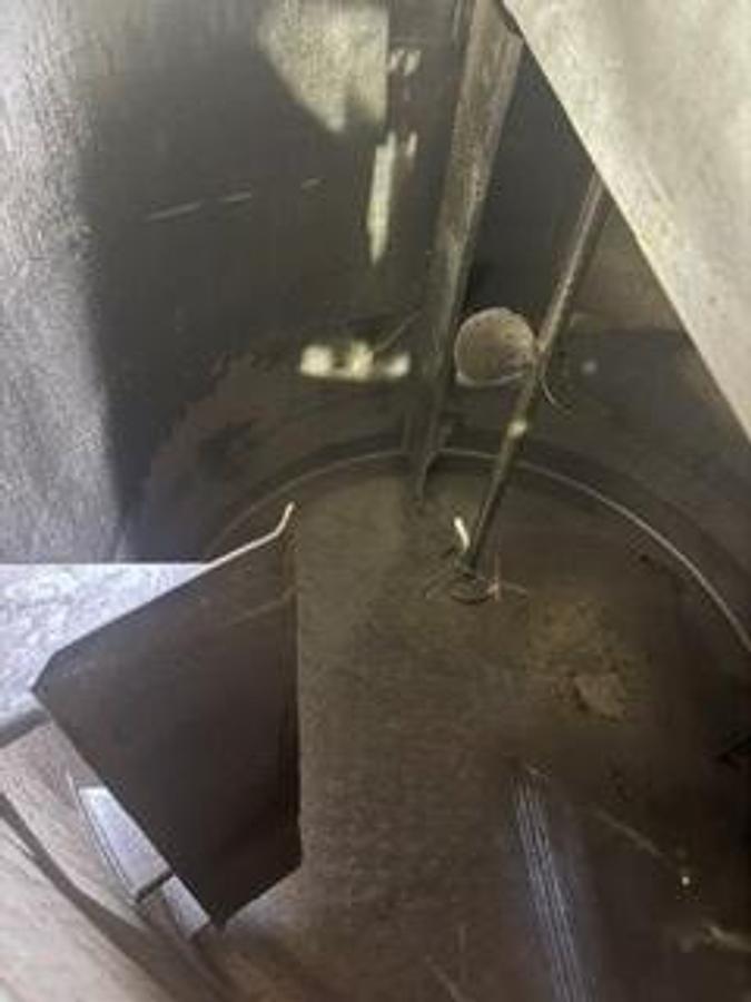 Used Tank, 850 Gallon, Stainless Steel, Jacketed, Agitated, #5991116