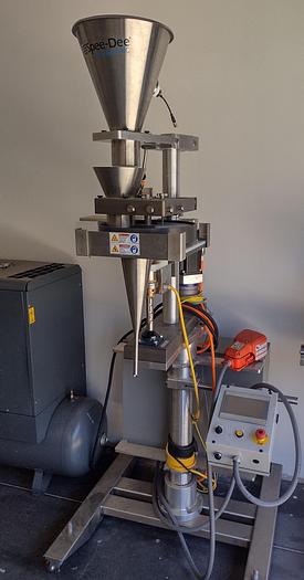 Used Volumetric Filler, SpeeDee, Model CBS-194, 4-Pocket Cup Filler #4328465