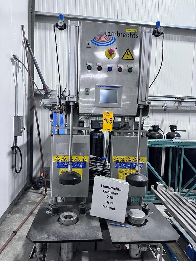Used Filler, Keg, Sanitizer, Lanbrechts, Compact 235, Tank #A743617
