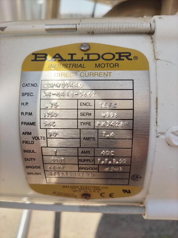 Used Tank, 66 Gallon (250 Liter), 316L Stainless Steel, Jacketed, Agitated, 45 PSI, Walker, #5991488