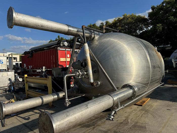 Used Kettle, 2,500 Gallon, Jacketed, Dbl Agitation, Feldmeier, #5991021