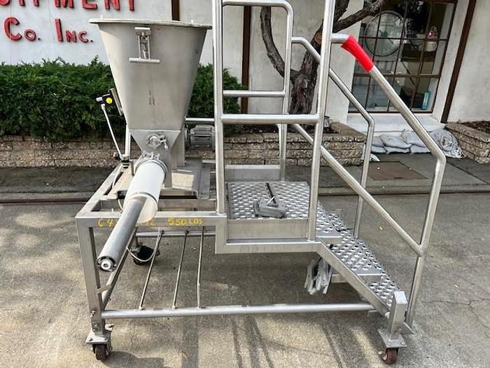 Used Feeder, Screw, Marchant Schmidt, Model MO1253001, Powder #S745374