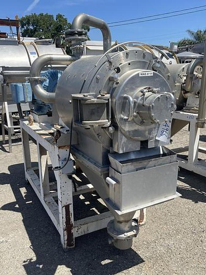 Used Pulper, Finisher, Rossi Catelli, Model P100/6R, Butterfly Turbo Juice Extractor, #5991912