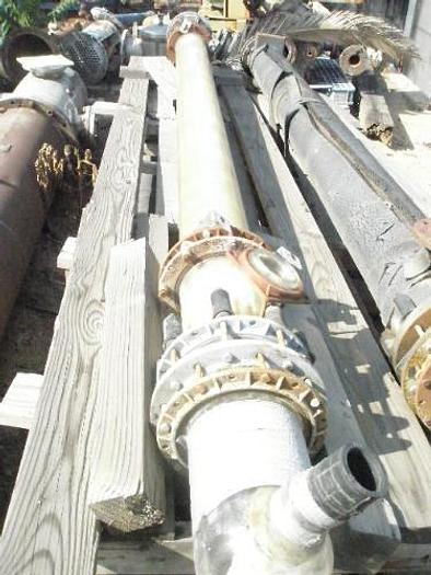 Used Heat Exchanger, Shell & Tube, 20 SF, Glass, 3/4" Tubes (4) #S735092