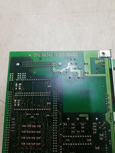 Used HOMAG CPU CIRCUIT BOARD CPU 68340 HC010 REV07