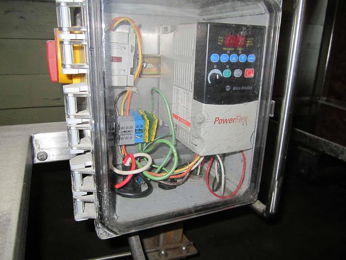 Used STAINLESS STEEL 9' CONVEYOR